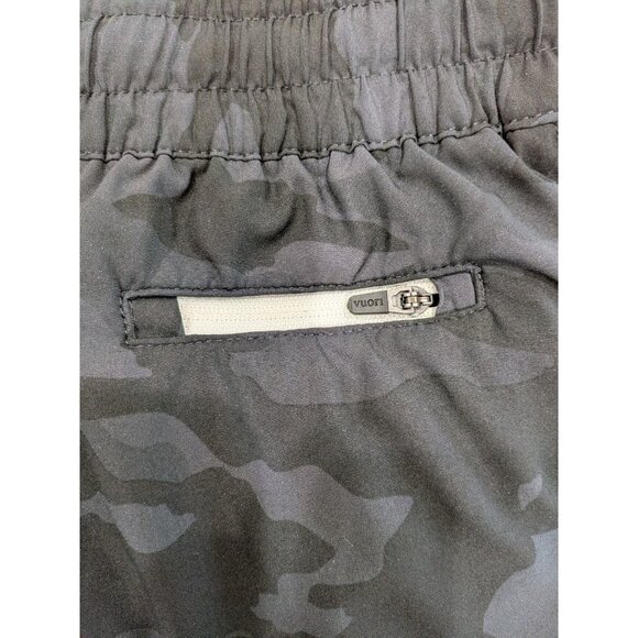 Vuori Clementine Women's Shorts XL Black Camo Running Lightweight Lined  Pocket - Picture 3 of 8